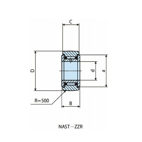 分離形ローラフォロア RNN NAST4