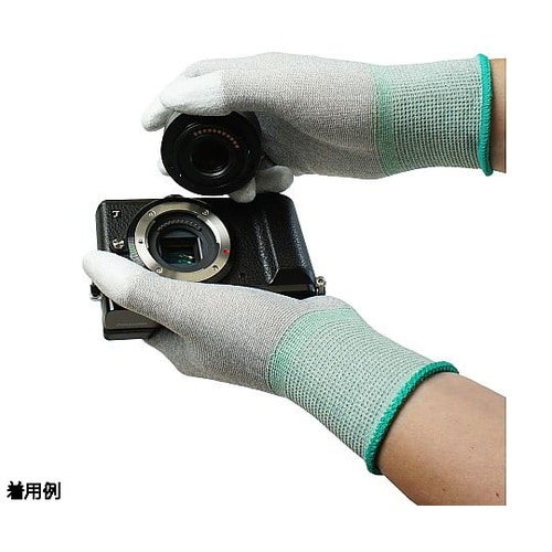 静電気対策手袋 静電トップ 指先コート