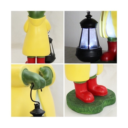 ソーラーライト かえる L−702