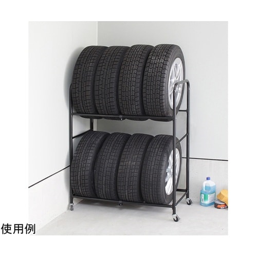 伸縮式タイヤラック(カバー付) NTL−