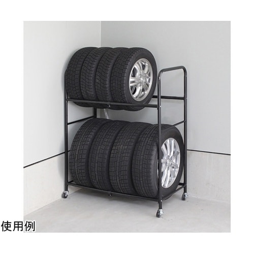 伸縮式タイヤラック(カバー付) NTL−