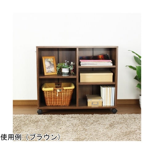 キャスター付きマルチラック 780×38