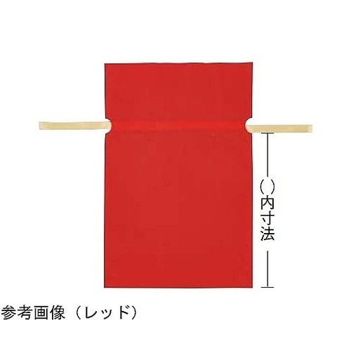 梨地リボン付きギフトバッグ ミント 幅1