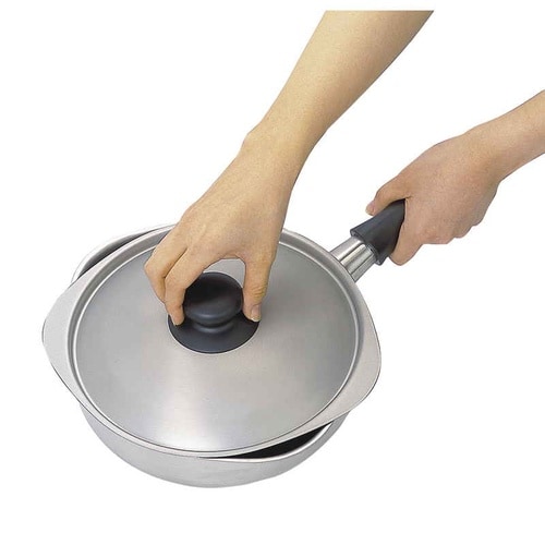 柳宗理 片手鍋 22cm IH対応 蓋付き