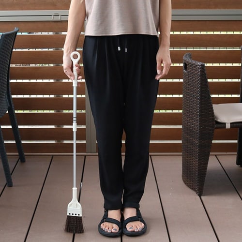 ほうき ちりとり セット ベランダ用 伸縮式