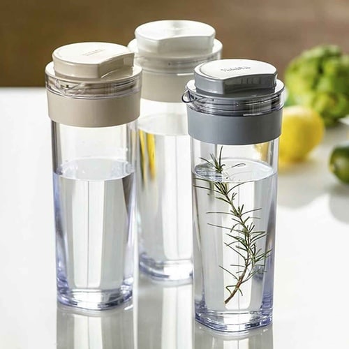 冷水筒 スリムジャグ 1.1L 横置き グレー