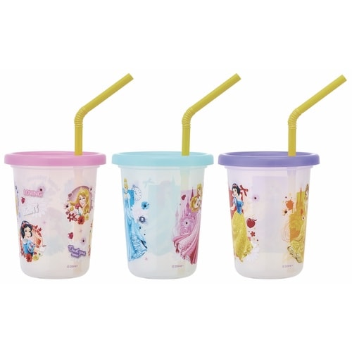 タンブラー ストロー付き 3個入り 230ml