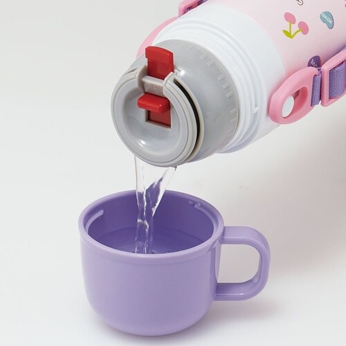 水筒 キッズ 420ml ステンレス 2way