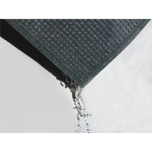 玄関マット 吸水速乾 62×88cmネイビーブルー