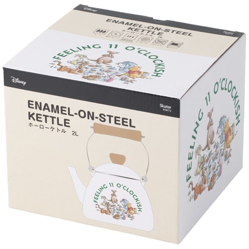 やかん 2L ホーロー製 IH対応 くまのプーさん