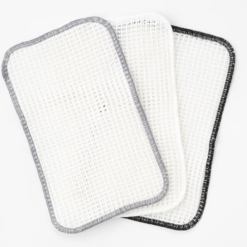 キッチンスポンジ 無限に抗菌するスポンジ ブラック