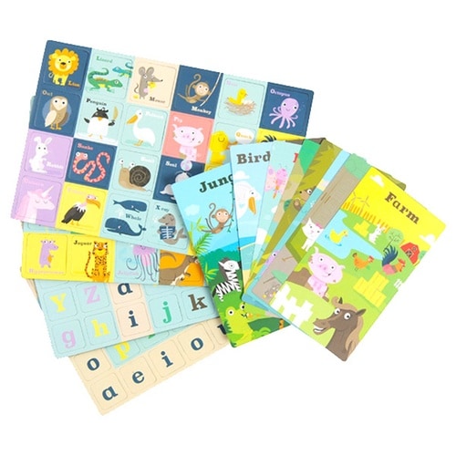 おもちゃ マグネット知育玩具ABC 動物の名前