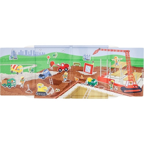 おもちゃ マグネットバッグ 働くクルマ