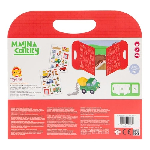 おもちゃ マグネットバッグ 働くクルマ
