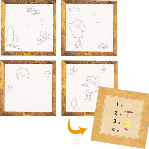 おもちゃ 水で浮き出るマジックペイント