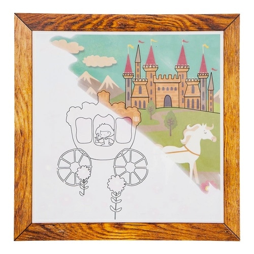 おもちゃ 水で浮き出るマジックペイント プリンセス