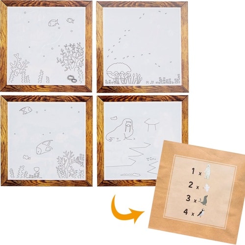 おもちゃ 水で浮き出るマジックペイント