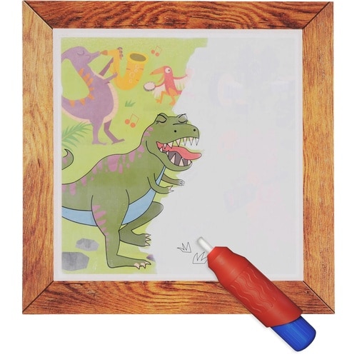 おもちゃ 水で浮き出るマジックペイント 恐竜