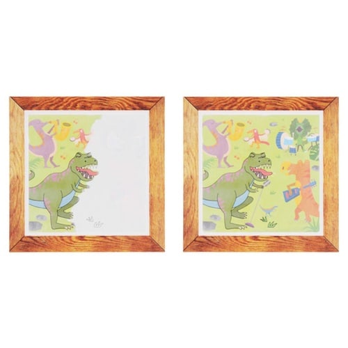 おもちゃ 水で浮き出るマジックペイント 恐竜