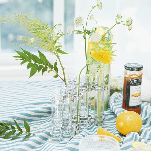 ダルトン 花瓶 リンクチューブベース シルバー