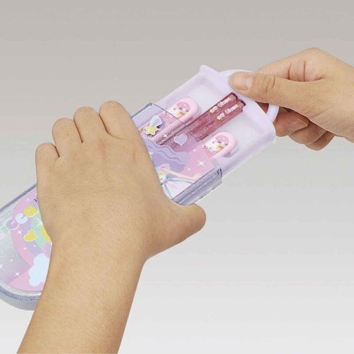 トリオセット 抗菌 箸 スプーン リカちゃん23