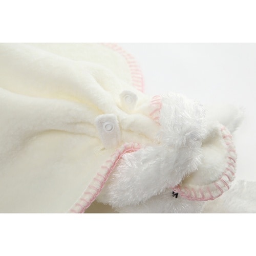 毛布 ベビー ふわモコ安心毛布 出産祝い ピンク