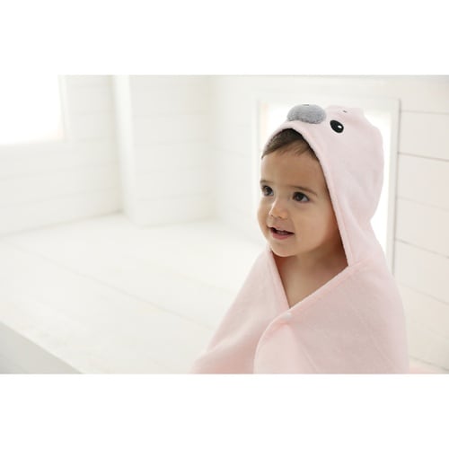 ベビータオル フード バスタオル アザラシ