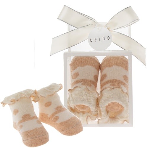 靴下 ベビー プレゼントソックス ドット