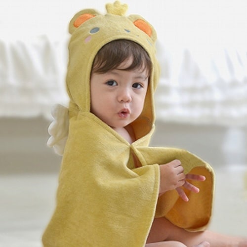 ベビータオル フード バスタオル 出産祝い ベア