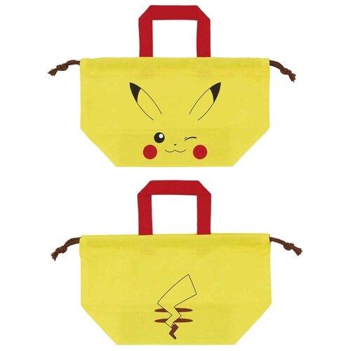 巾着 ランチ巾着 キャラクター ピカチュウF23