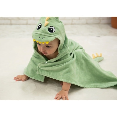 タオル ベビー フードバスタオル ザウルス