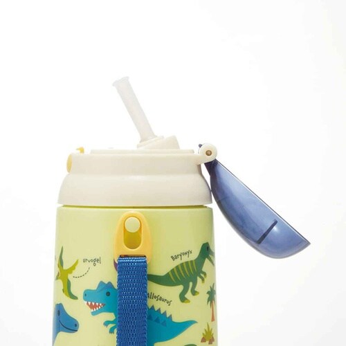 水筒 400ml シリコン製ストローホッパ水筒