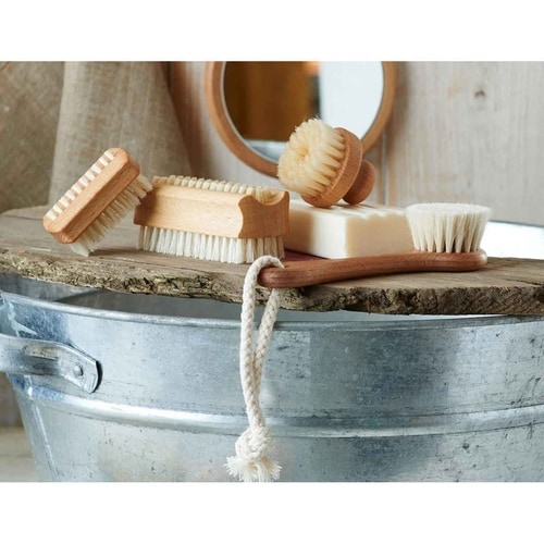 フェイスブラシ レデッカー 14.5cm 山羊毛