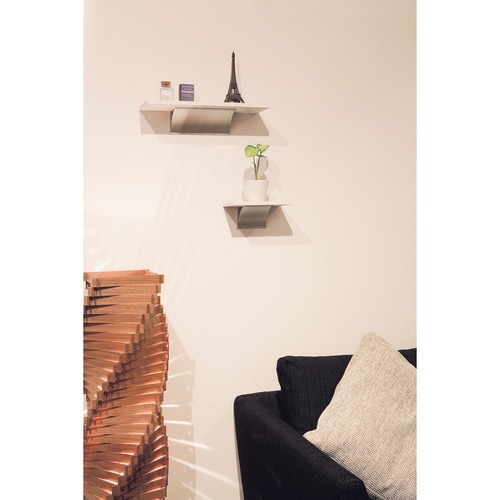 シェルフ ウッドシェルフ 20cm アイボリー