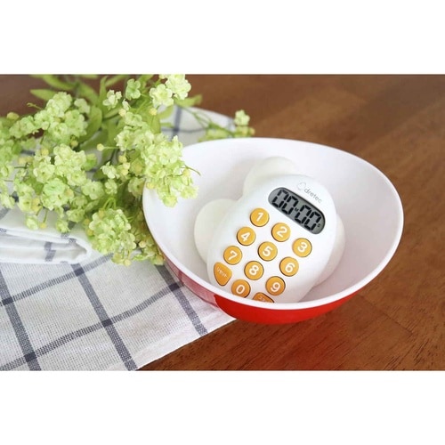 キッチンタイマー たまご型 ホワイト