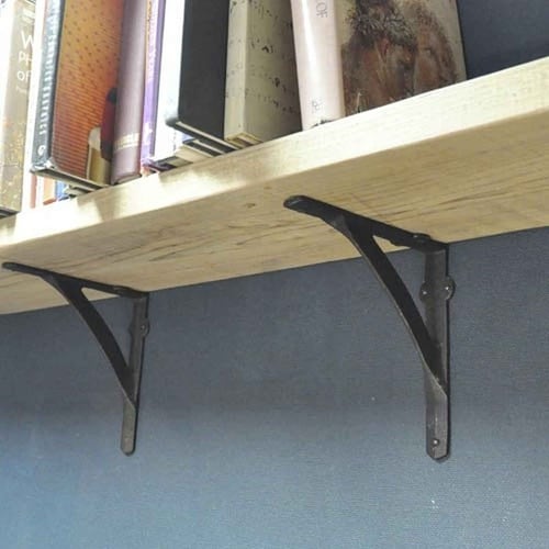 棚受け ブラケット 21cm アイアン