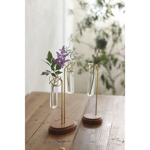 花瓶 アルテン スタンドフラワーベース2連