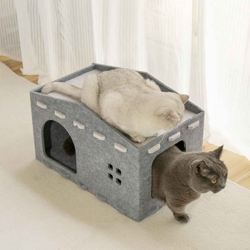 ペットハウス フロッキー 宮殿ハウス フェルト