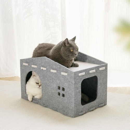 ペットハウス フロッキー 宮殿ハウス フェルト