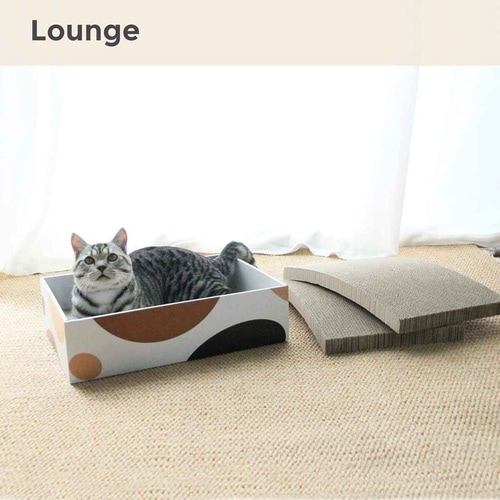 爪とぎ 猫 箱型波状爪とぎ 3個入り