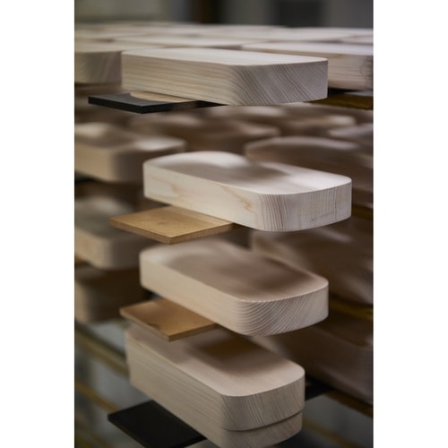 くり抜き弁当箱 1段 480ml 紀州桧弁当箱