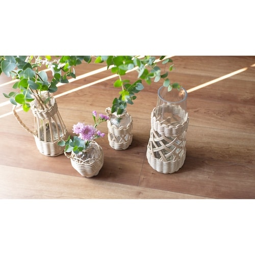 花瓶 ヴァス フェイクPE 柳フラワーベース