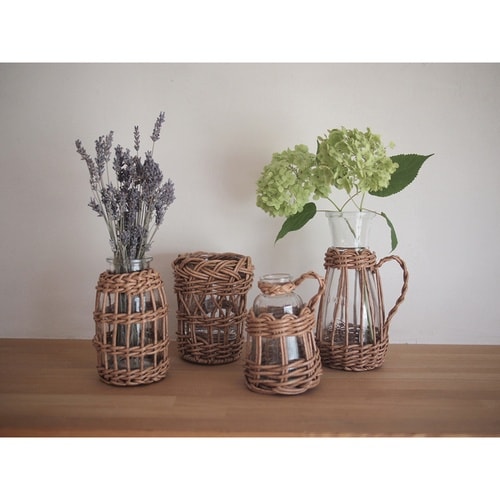 花瓶 ヴァス フェイクPE 柳フラワーベース