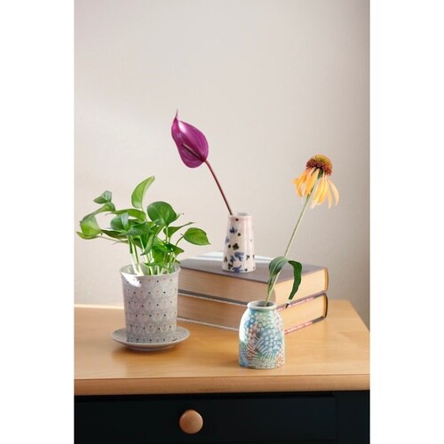 花瓶 ポーリッシュフラワーベース A ミント