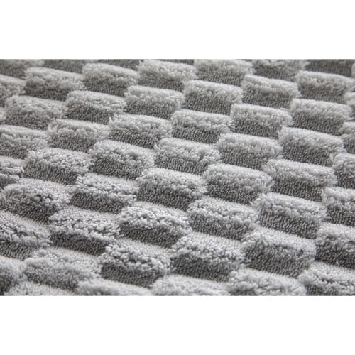 バスタオル カラリポコ グレー