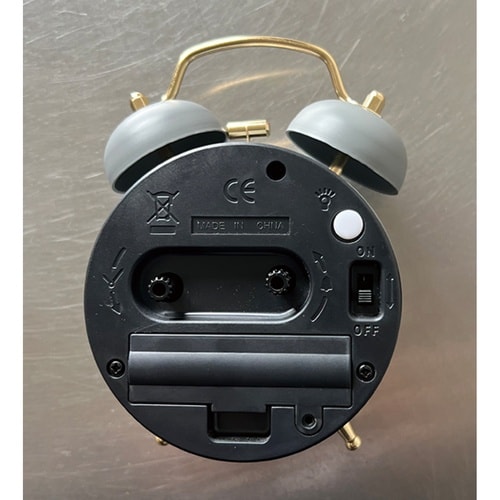 目覚まし時計 Marmo AC Bell グレー