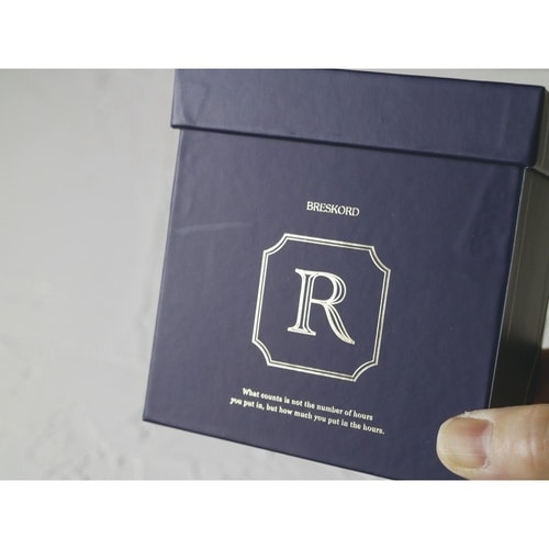 目覚まし時計 イニシャル 連続秒針 R