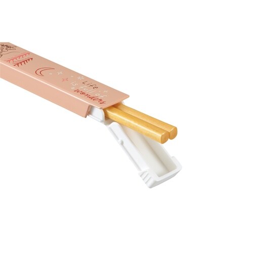 箸箱 抗菌箸18cm ミッキー ミニー ピンク