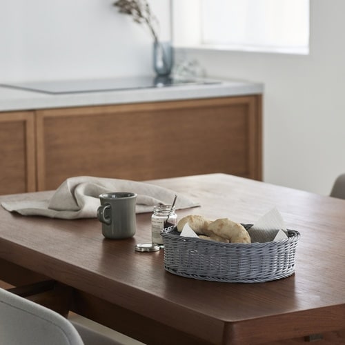 かご KLEANE PLUS 洗える グレー