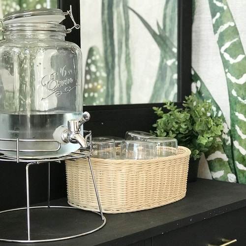 かご KLEANE PLUS 洗える ベージュ